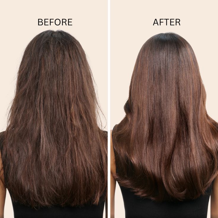 Cute stressata e capelli spenti — prima e dopo